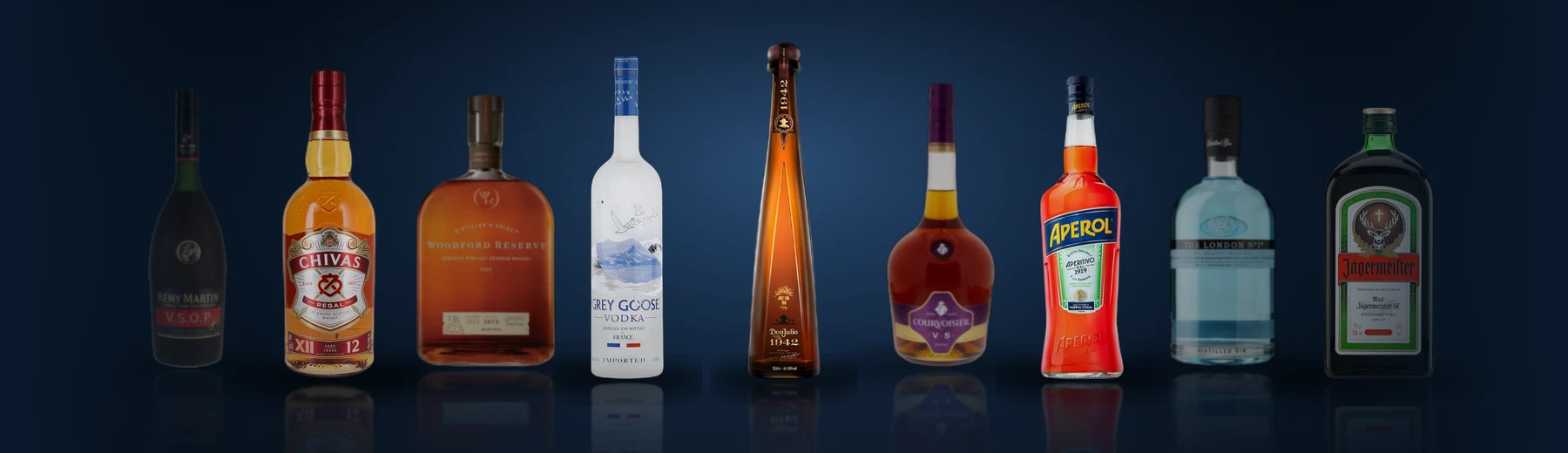 Spirits from the Drinks21 range